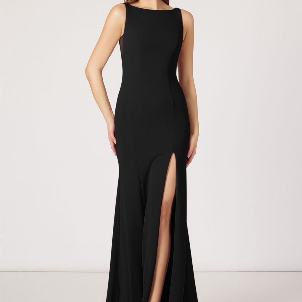 Azazie Rogue Black Dress